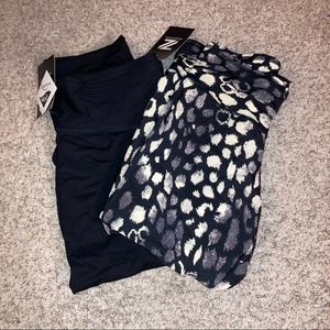 2 Pair Pezzi NWT Capri Leggings